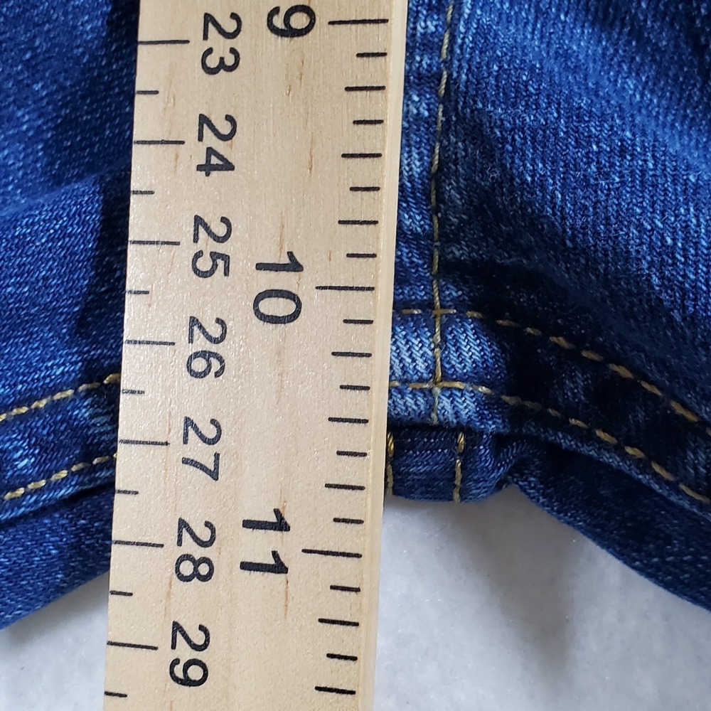 Levi's 505 Regular Fit Jeans Mens‎ 29x30 Blue Medium Wash Straight Leg - Picture 7 of 10